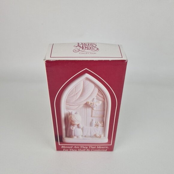 Precious Moments 523380 "Blessed Are They That Mourn" Porcelain Figurine Vntg - Picture 6 of 6